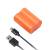 SmallRig 4970 - zamiennik akumulatora NP-W235, USB-C, 2400mAh, pomarańczowy_1